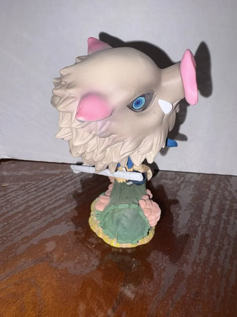 Anime Demon Slayer Kimetsu no Yaiba Hashibira Inosuke Cute PVC Figure Toy Gift